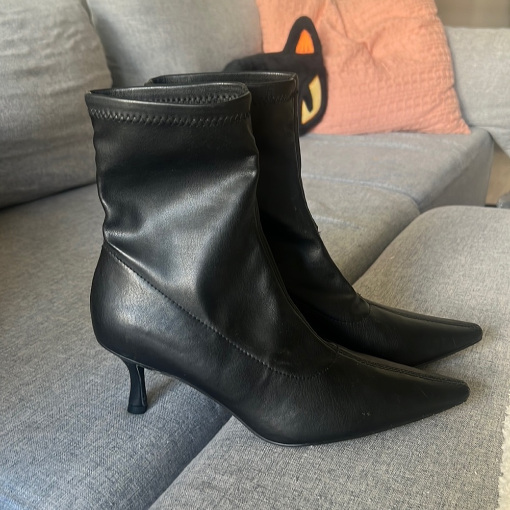 Black booties